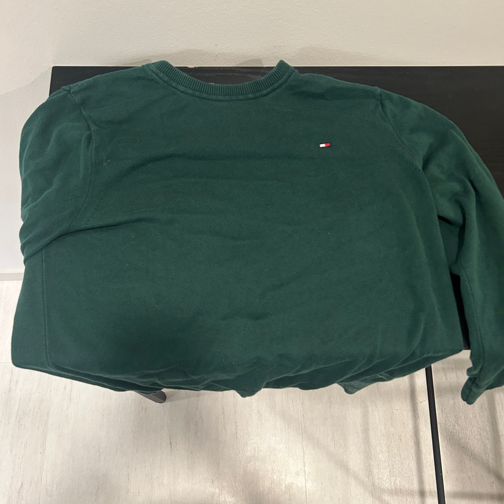 Tommy Hilfiger Green Crewneck Sweater